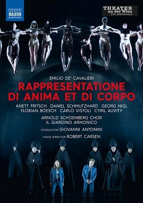 Cavalieri (c.1550-1602) - La Rappresentatione Di Anima Edi Carsen Antonini / Il Giardino Armonico Fritsch Schmutzhard Nigl - Import DVD