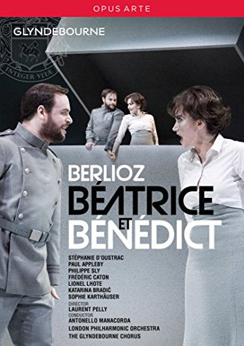 Antonello Manacorda, London Philharmonic Orchestra, Stéphane Dussault, Paul Appleby - Berlioz (1803-1869) Beatrice Et Benedict : Pelly, Manacorda / London Philharmonic, D'Oustrac, Appleby, P.Sly, Karthauser, Etc (2016 Stereo)(Glyndebourne) - Import DVD