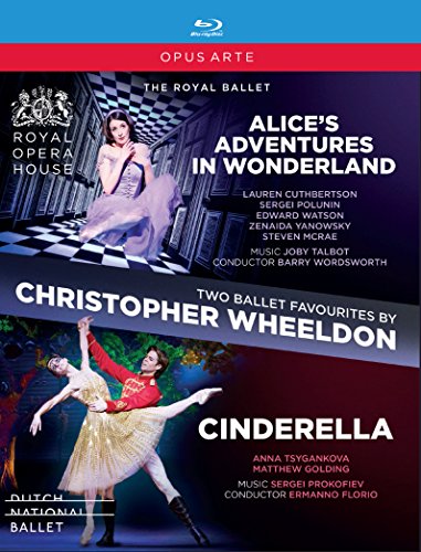 Ballet & Dances Classical - Alice's Adventures in Wonderland (Royal Ballet 2011)Cinderella (Dutch National Ballet 2012): Wheeldon (2BD) - Import 2 Blu-ray Disc Box