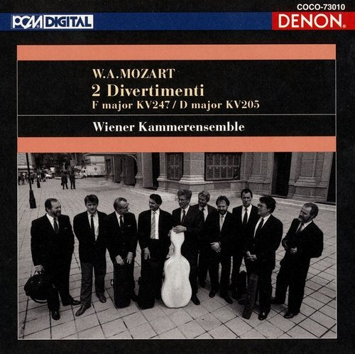 Divertimento, 7, 10, : Vienna Chamber Ensemble‐Mozart (1756-1791) - Japan CD