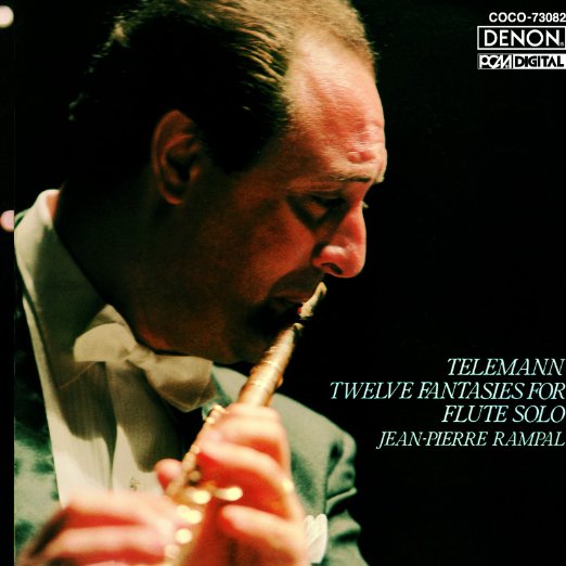 Jean-Pierre Rampal - Telemann: Twelve Fantasies For Flute Solo - Japan Blu-spec CD