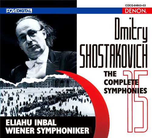 Complete Symphonies : Inbal / Vienna Symphony Orchestra (11CD)‐Shostakovich, Dmitri (1906-1975) - Japan 11 CD