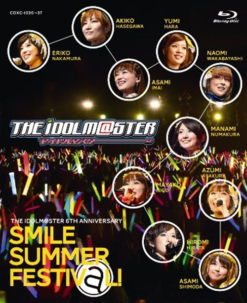 Animation - THE IDOLM@STER 6th ANNIVERSARY SMILE SUMMER FESTIV@L! Blu-ray BOX - Japan Blu-ray Disc