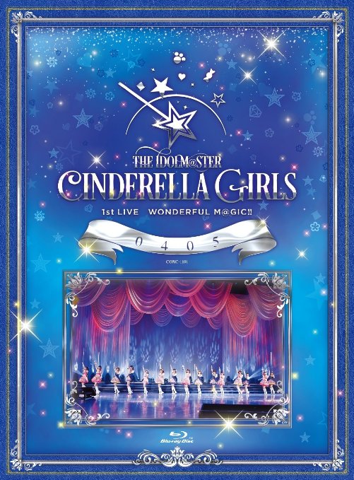 Animation - THE IDOLM@STER (Idolmaster) Cinderella Girls 1st Live Wonderful M@gic!! 0405 - Japan Blu-ray Disc