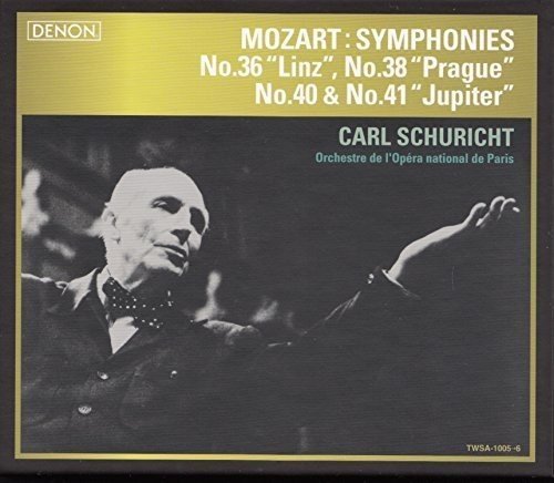 Carl Schuricht - Mozart: Symphonies 36 Linz / 38 Prague / 40&41 - Japan 2 SACD Hybrid