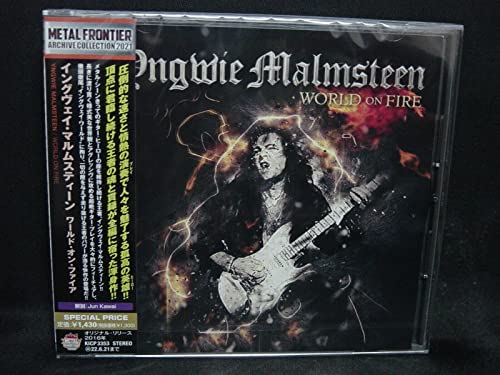 Yngwie J.Malmsteen - World On Fire - Japan CD