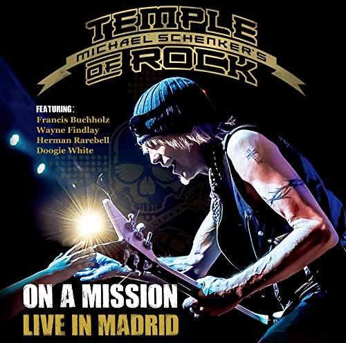 Michael Schenker'S Temple Of Rock - On A Mission Live In Madrid - Japan 2 CD