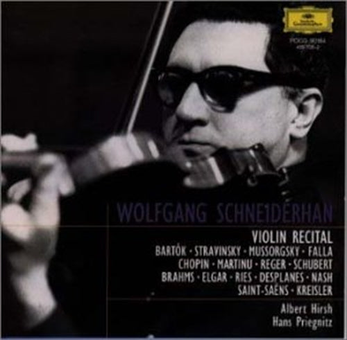 Wolfgang Schneiderhan - Violin Recital - Japan CD Limited Edition
