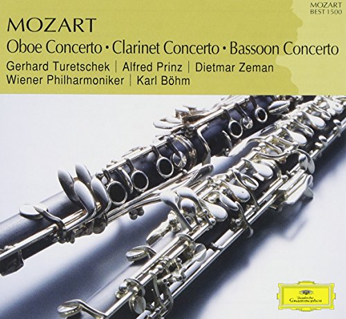 Mozart Best 1500 21 Mozart: Oboe Concerto.Clarinet Concerto.Fagot Concerto‐Mozart (1756-1791) - Japan CD