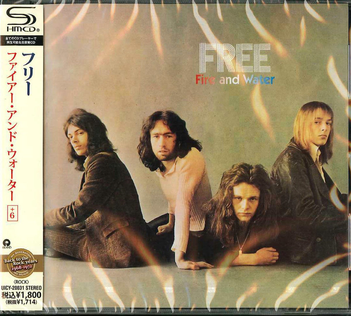 Free - Fire And Water +6 - Japan SHM-CD Bonus Track