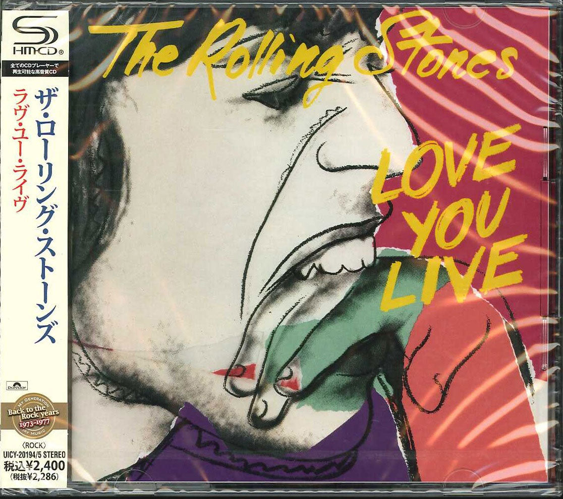 The Rolling Stones - Love You Live - Japan 2 SHM-CD