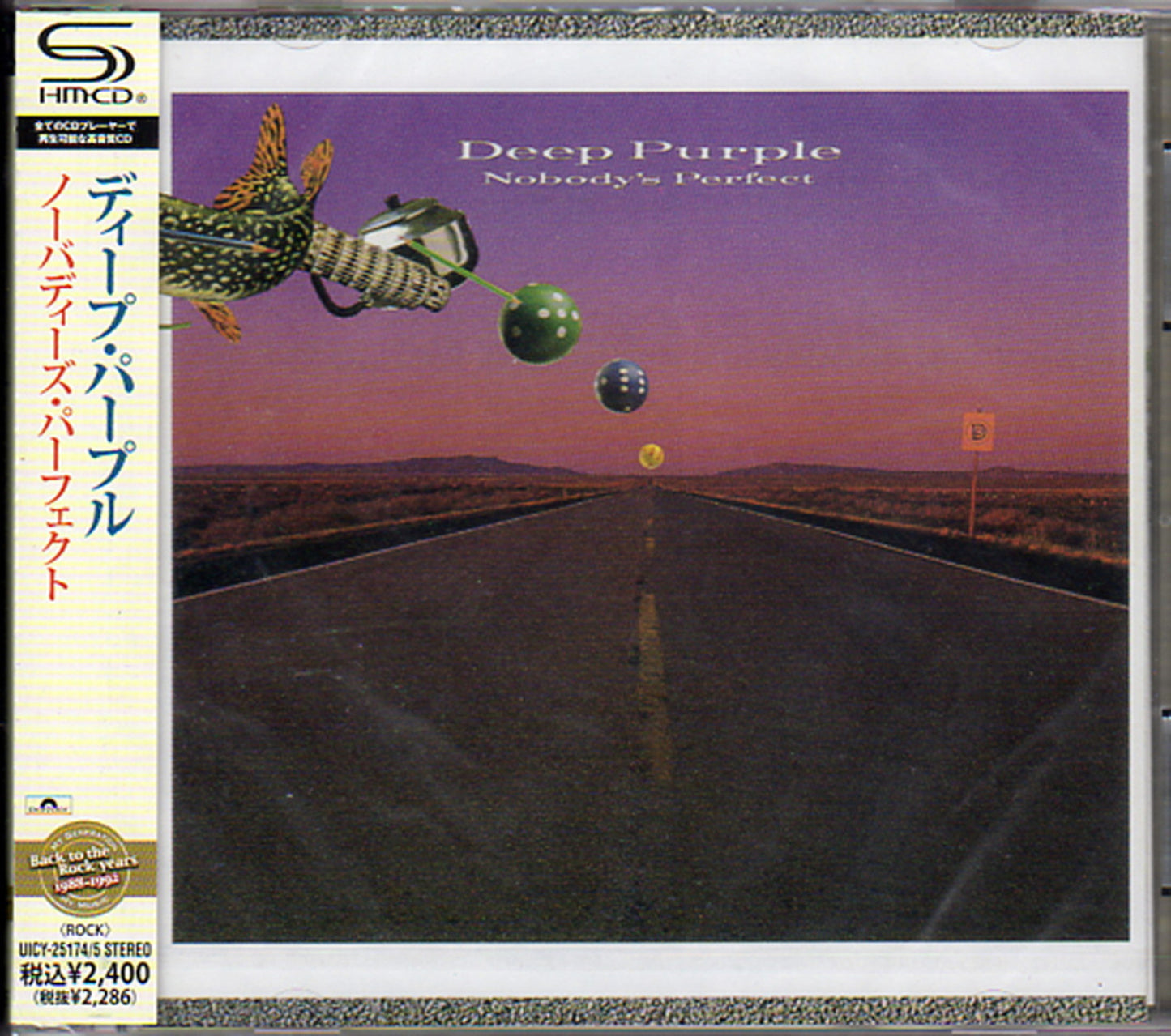 Deep Purple - Nobody'S Perfect - Japan 2 SHM-CD