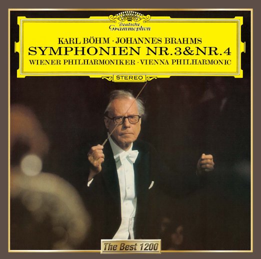 Karl Bohm - Brahms: : Symphonies Nos.3 & 4 - Japan CD