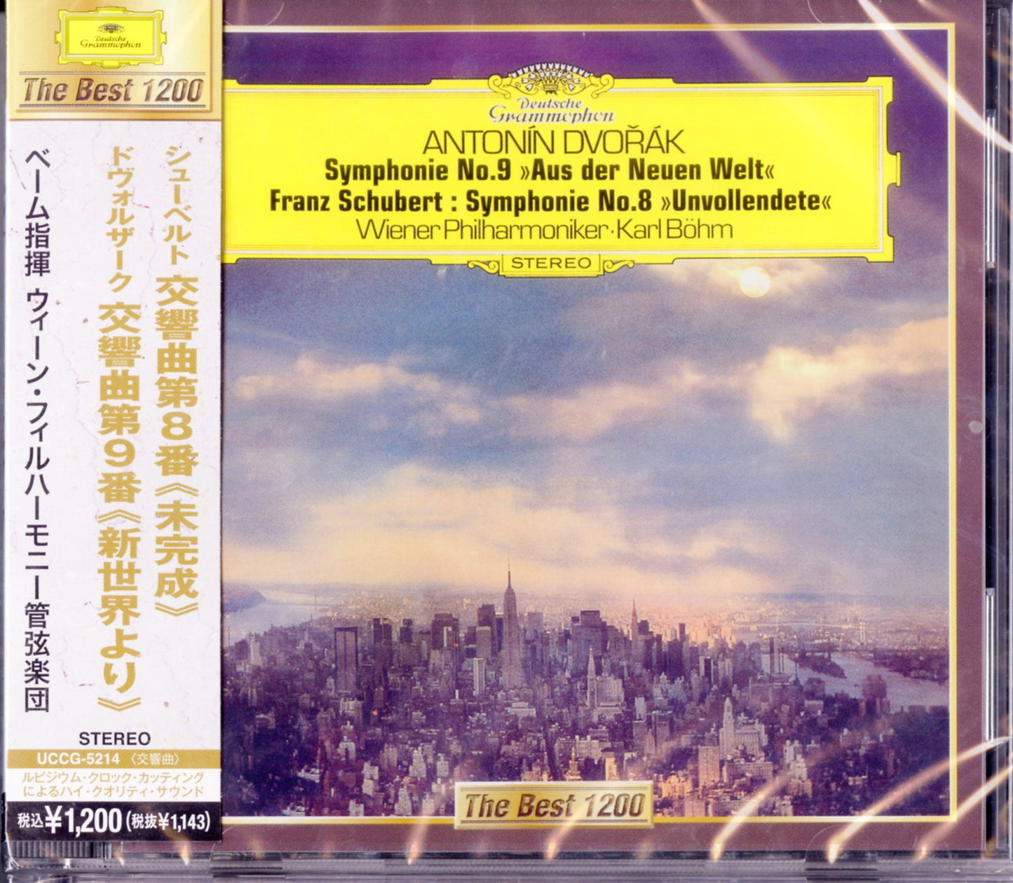Karl Bohm - Dvorak: Symphony No.9. Schubert: Symphony No.8 - Japan CD