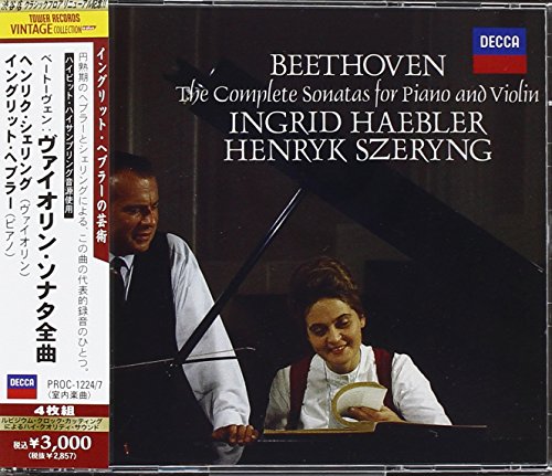 Henryk Szeryng - Beethoven:Violin - Japan 4 CD