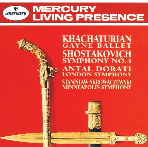 Stanislav Skrowaczewski & Antal Dorati - Khachaturian: Gayaneh Ballet Music / Shostakovich: Symphony No. 5 - Japan CD