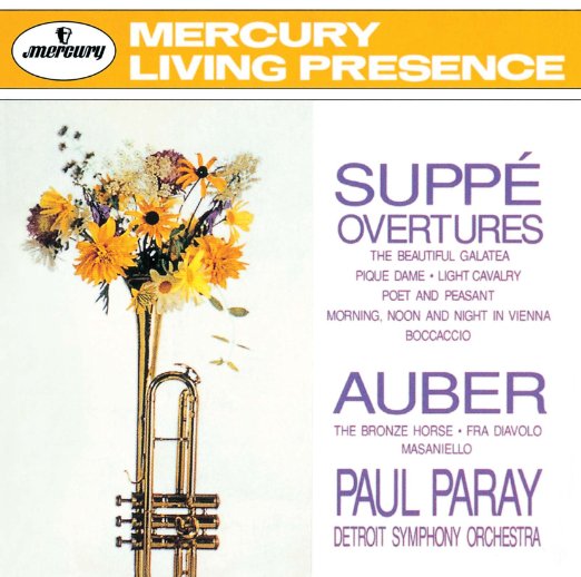 Paul Paray - Suppe: Overtures / Auber: The Bronze Horse. Etc. - Japan CD