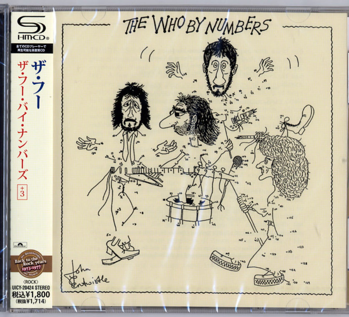 The Who - The Who By Numbers +3 - Japan SHM-CD