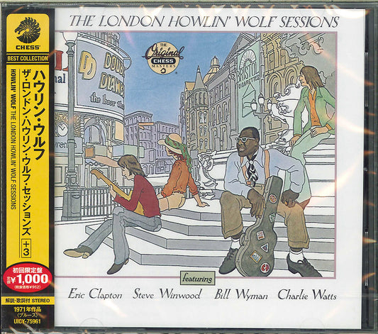 Howlin' Wolf - The London Howlin' Wolf Sessions+3 - Japan  CD Bonus Track Limited Edition