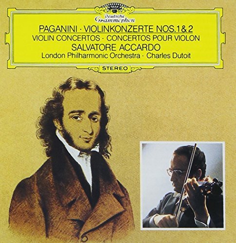 Salvatore Accardo - Paganini: Violin Concertos Nos.1 & 2 - Japan CD