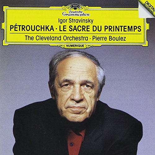 Pierre Boulez - IGOR STRAVINSKY: PETROUCHKA LE SACRE DU PRINTEMPS - Japan CD