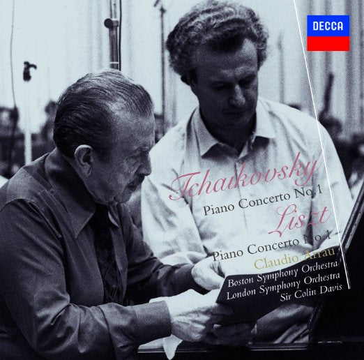 Claudio Arrau - Tchaikovsky: Piano Concerto No.1 / Liszt: Piano Concerto No.1 - Japan CD
