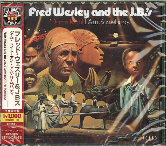 Fred Wesley & The J.B.'S - Damn Right I Am Somebody - Japan  CD Limited Edition