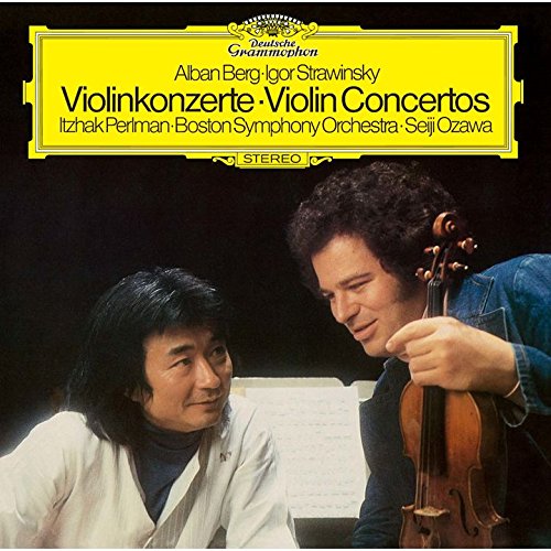 Itzhak Perlman (violin) - Berg / Stravinsky: Violin Concertos - Japan SHM-CD