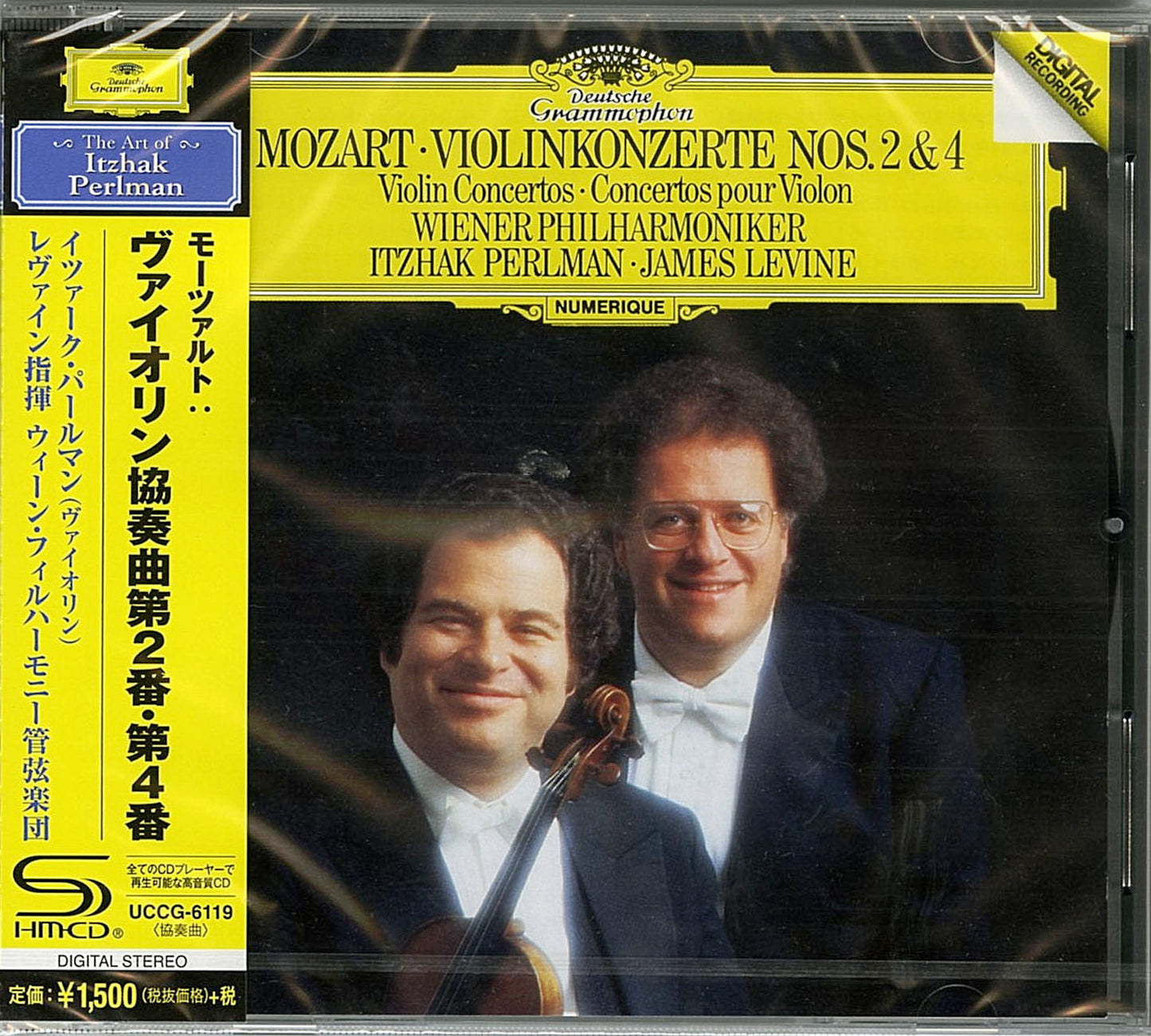 Itzhak Perlman - Mozart: Violin Concertos No.2 . No.4 - Japan SHM-CD