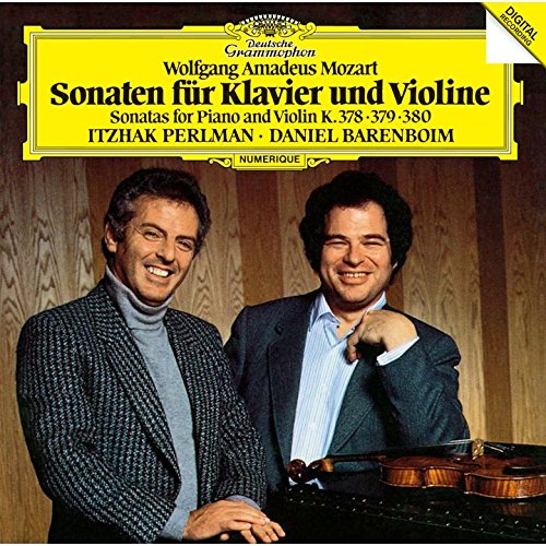Itzhak Perlman - Wolfgang Amadeus Mozart Sonaten Fur Klavier Und Violine Snatas For Piano And Violin K. 378. 379. 380 - Japan SHM-CD