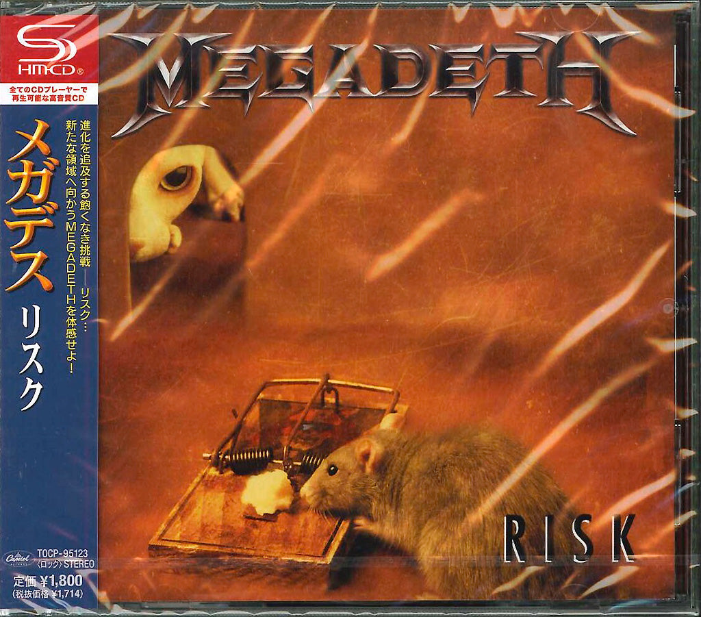 Megadeth - Risk - Japan SHM-CD Bonus Track