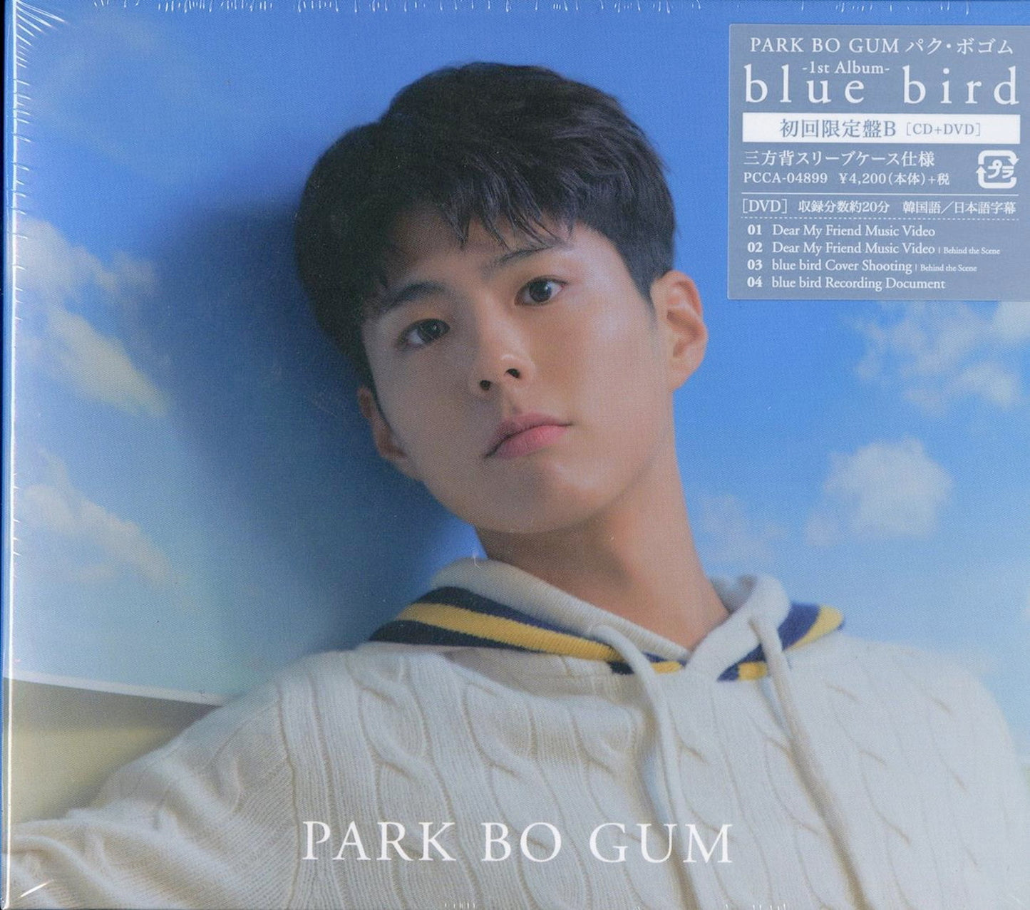 Park Bo Gum - Blue Bird (Type-B) - Japan CD+DVD Limited Edition