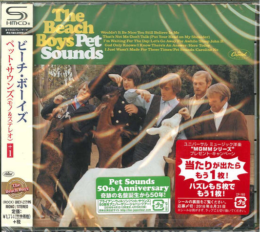 The Beach Boys - Pet Sounds - Japan  SHM-CD Bonus Track