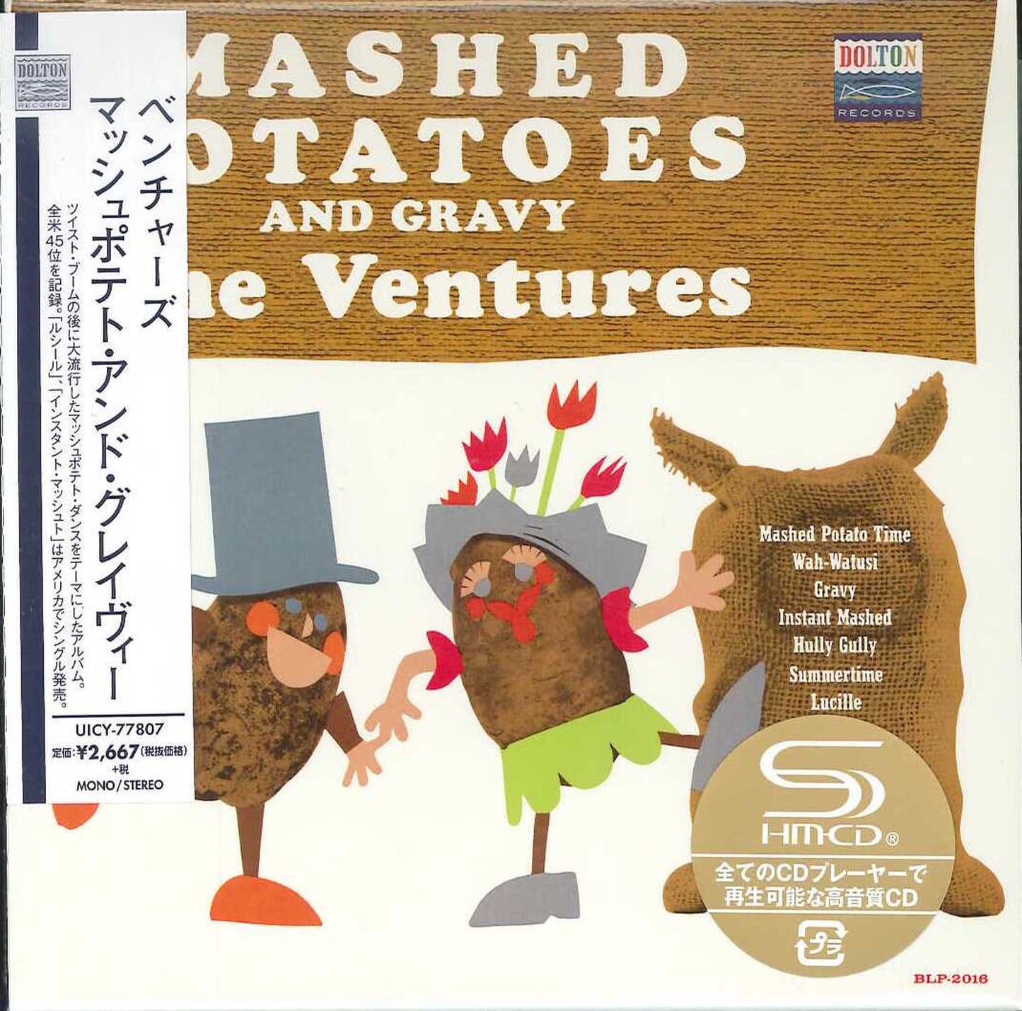 The Ventures - Mashed Potatoes And Gravy - Japan Mini LP SHM-CD Limited Edition