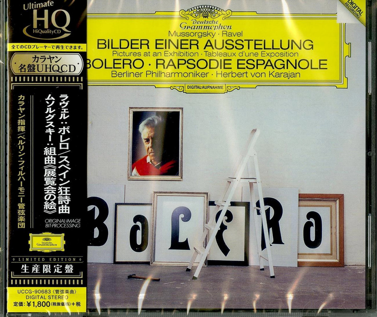 Herbert Von Karajan - Ravel: Bolro. Rapsodie Espagnole / Mussorgsky: Pictures At An Exhibition - UHQCD Limited Edition