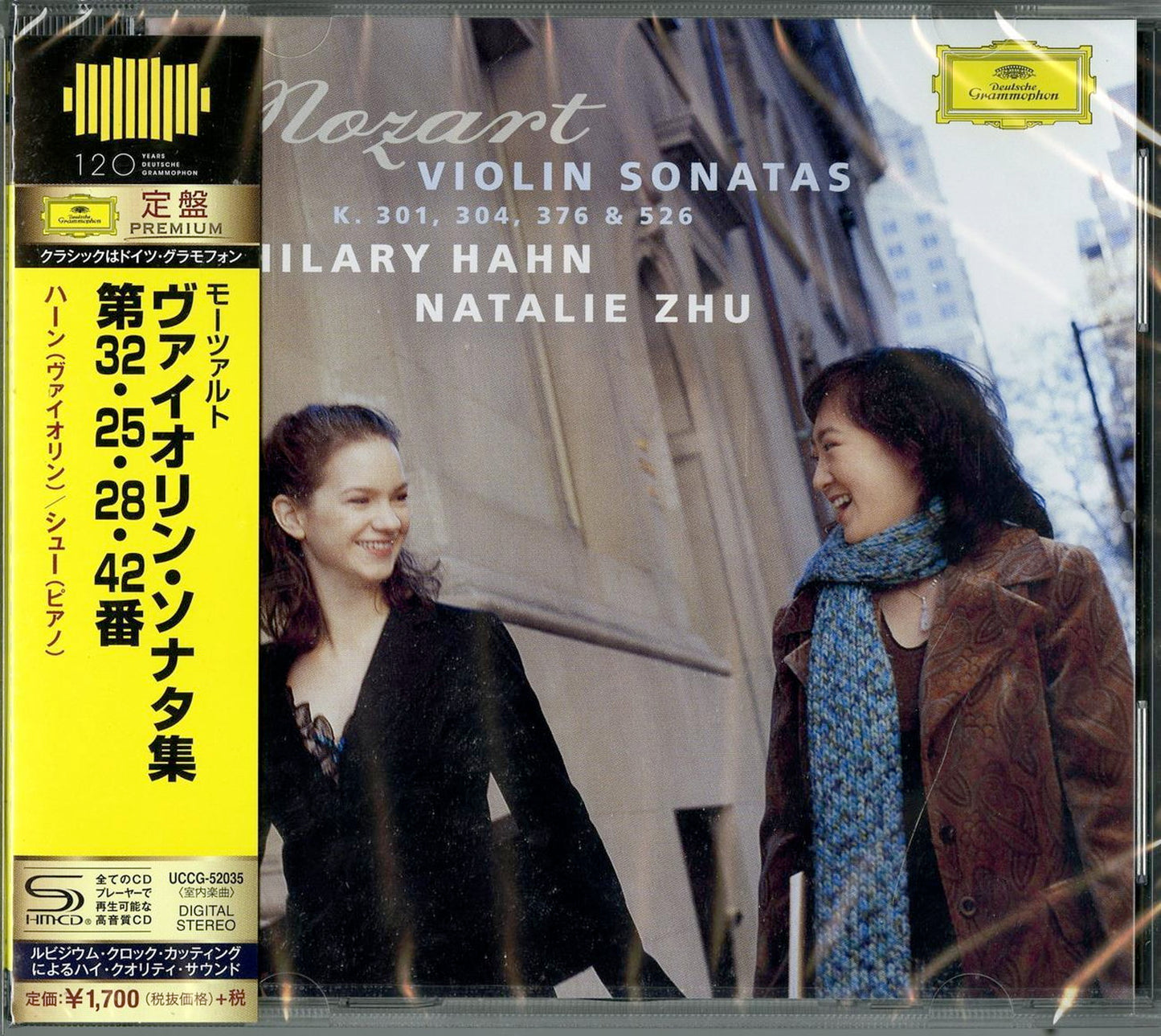 Hilary Hahn - Mozart: Violin Sonatas K.301. 304. 376 & 526 - Japan SHM-CD