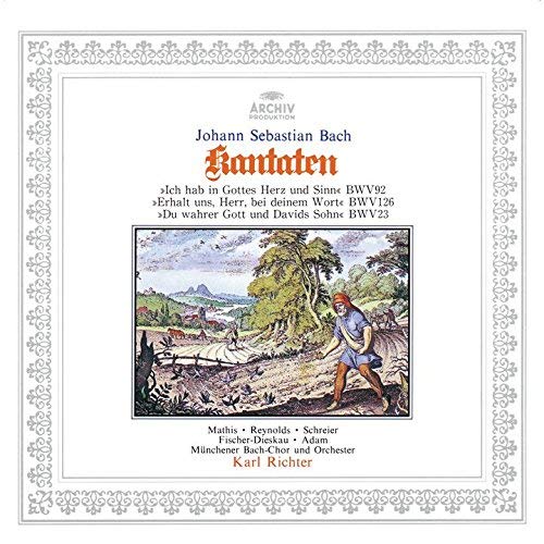 Karl Richter (conductor) - J.S.Bach: Kantaten BWV92.126.23 - Japan CD Limited Edition