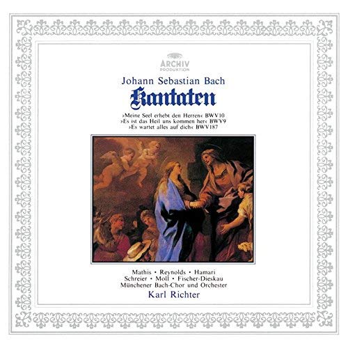 Karl Richter (conductor) - J.S.Bach: Kantaten BWV10.9.187 - Japan CD Limited Edition