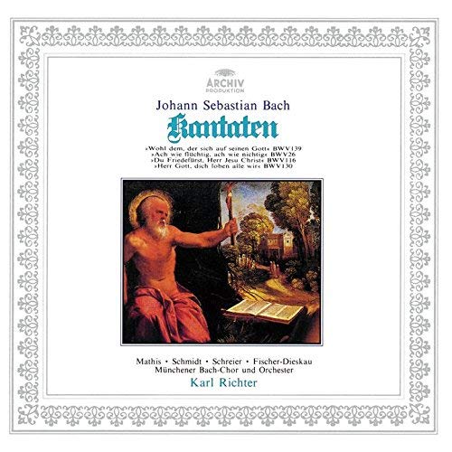 Karl Richter (conductor) - J.S.Bach: Kantaten BWV139.26.116.130 - Japan CD Limited Edition