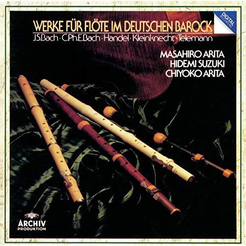 Masahiro Arita - Werke Fur Flote Im Deutsche Barock - Japan SHM-CD
