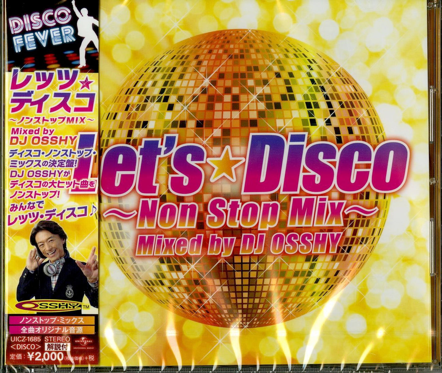 V.A. - Let'S Disco Non-Stop Mixed By Dj Osshy - Japan CD