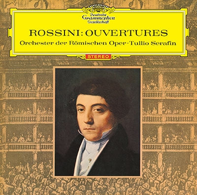 Overtures: Serafin / Orchestra Del Teatro Dell' opera, Roma‐Rossini (1792-1868) - Japan CD