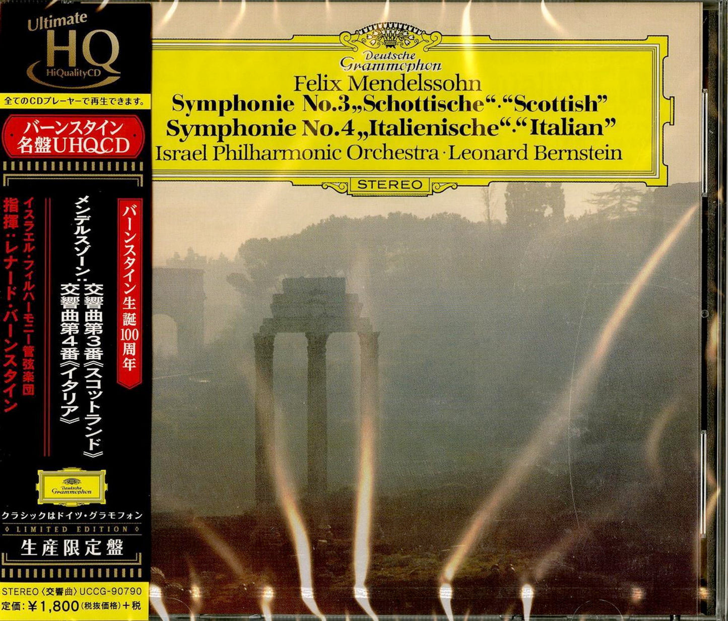 Leonard Bernstein - Mendelssohn: Symphonies Nos.3 & 4 - Japan UHQCD Limited Edition