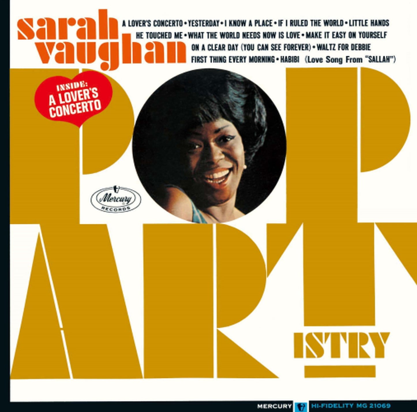 Sarah Vaughan - Pop Artistry - Japan SHM-CD