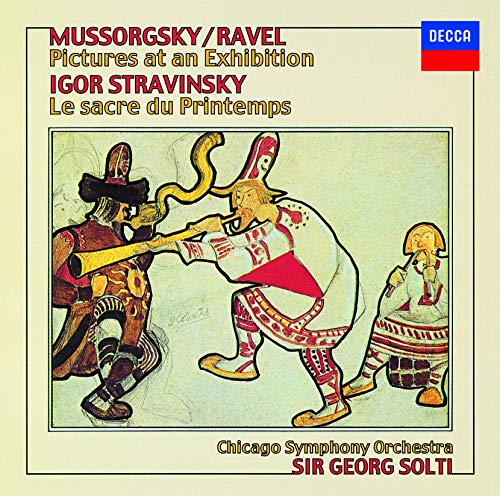 Sir Georg Solti - Mussorgsky-Ravel: Pictures At An Exhibition / Stravinsky: Le Sacre Du Printemps - Japan CD