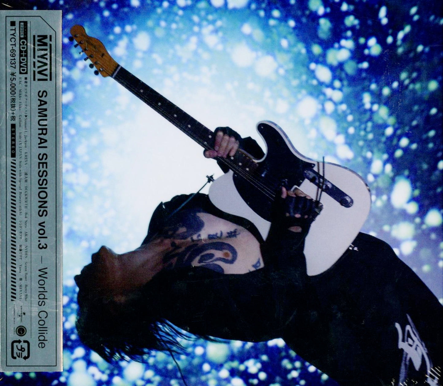 Miyavi - Samurai Sessions Vol.3 - Japan CD+DVD Limited Edition