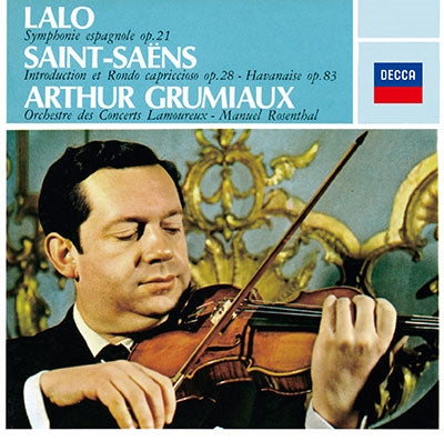 Arthur Grumiaux - Lalo: Spanish Symphony, Saint-Saens: Introduction and Rondo Capriccioso, Chausson: Poems, Ravel: Tigane - Japan SACD Hybrid