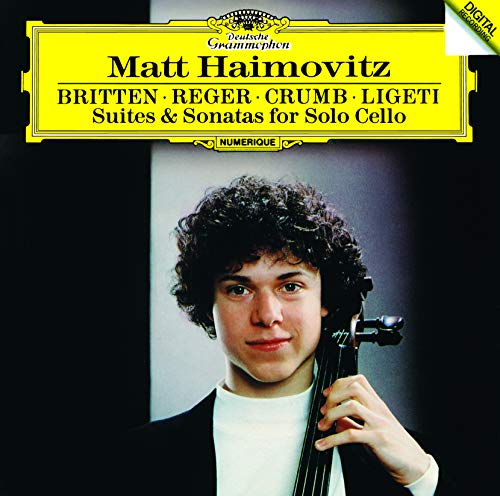 Matt Haimovitz - Britten. Reger. Crumb. Ligeti-Suite & Sonatas For Solo Cello - Japan SHM-CD