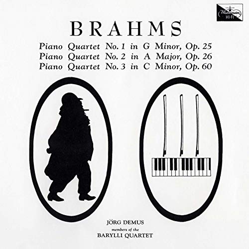 Brahms / Demus, Jorg - Brahms: Piano Quartets Nos. 1. 2 & 3 - Japan 2 UHQCD Limited Edition