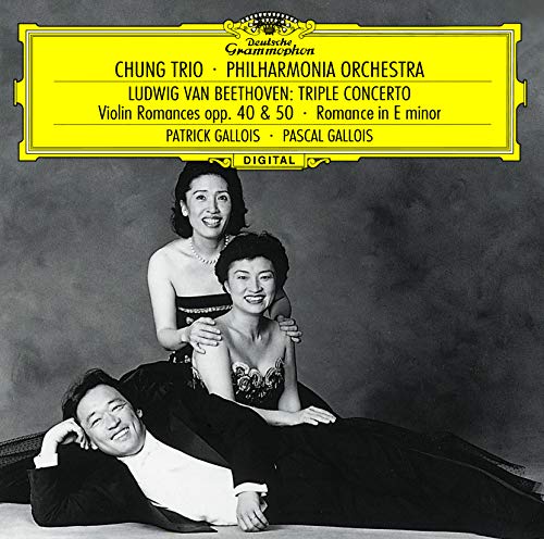 Chung Trio - Beethoven: Triple Concerto / Romance No.1 & 2 - Japan UHQCD Limited Edition